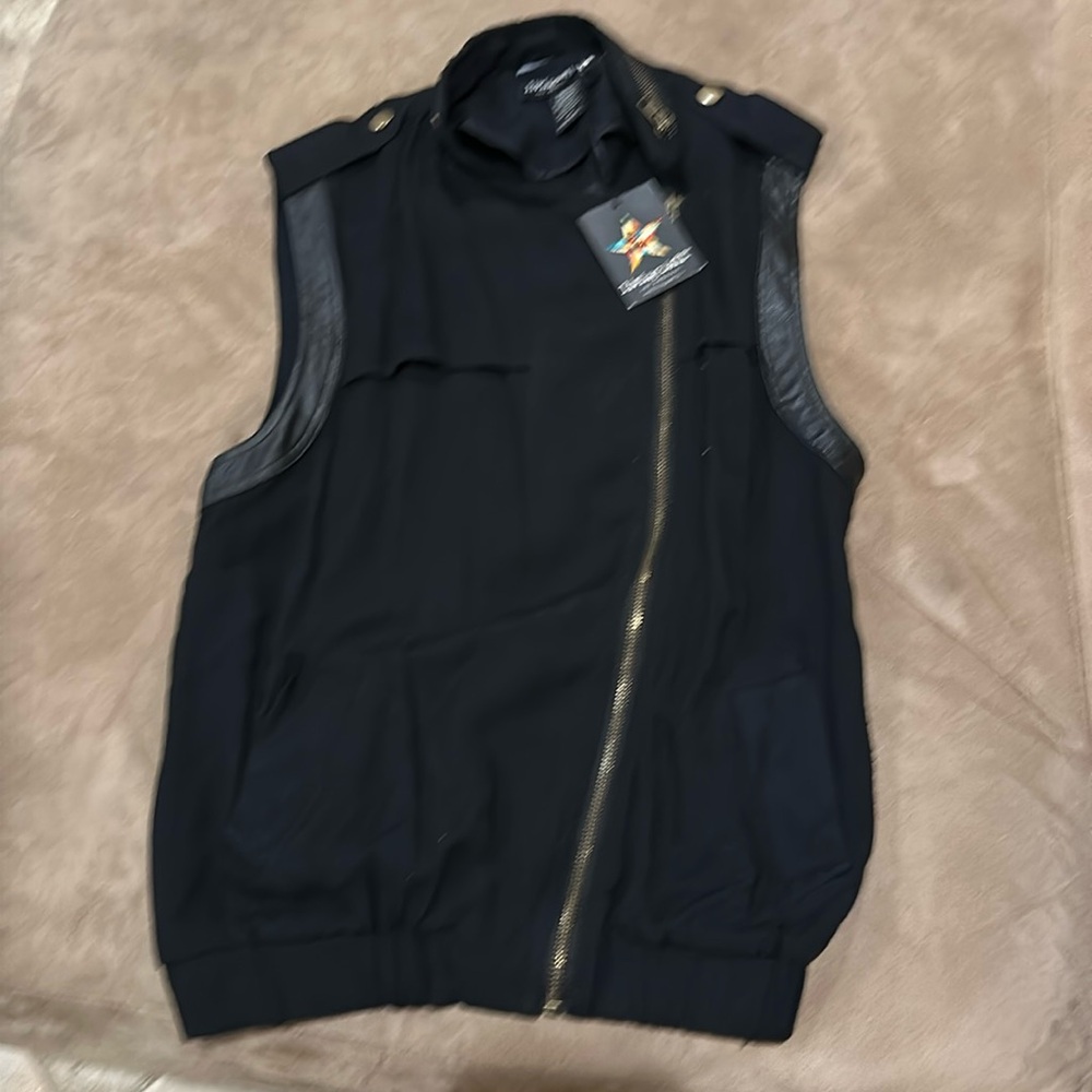 Black vest